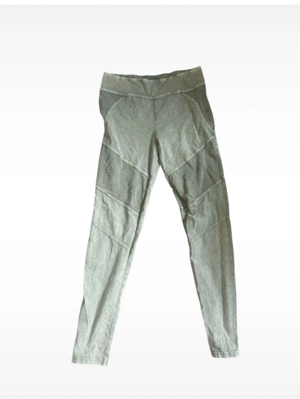 Altar'd State Olive Green High-Rise Panel Leggings